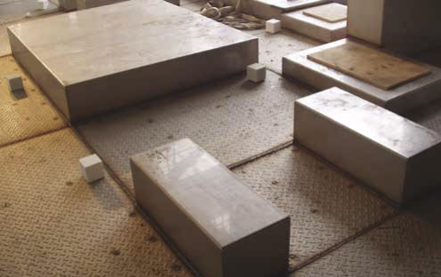 Stainless steel checker-plate floor